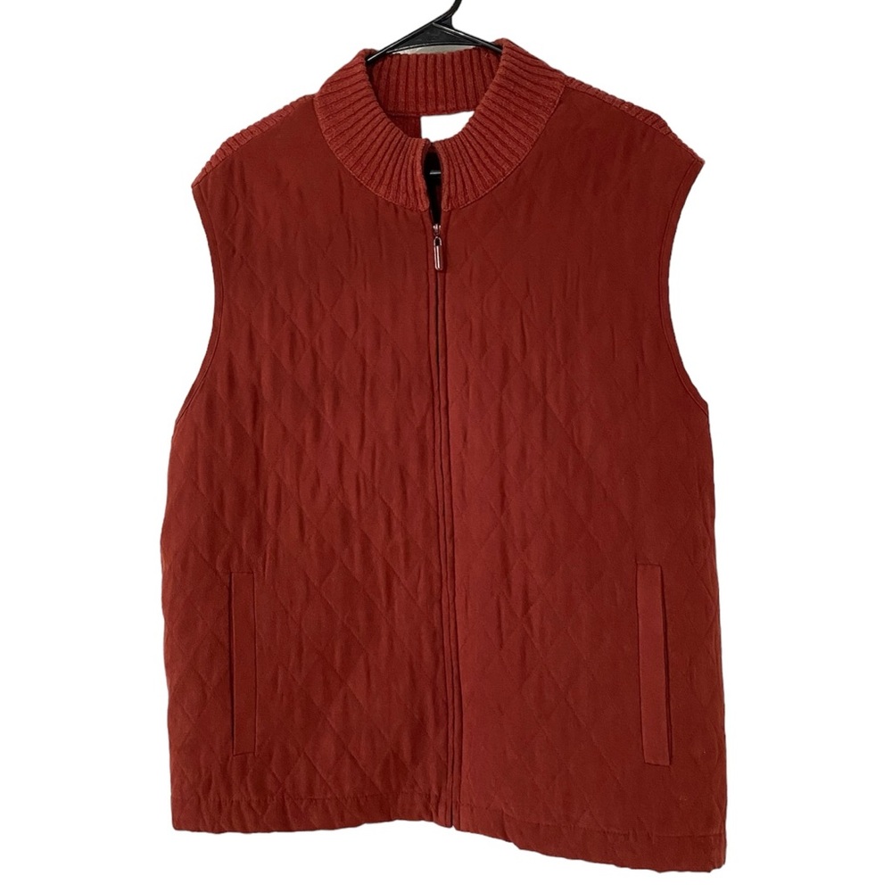Alfred Dunner Burt Orange Vest